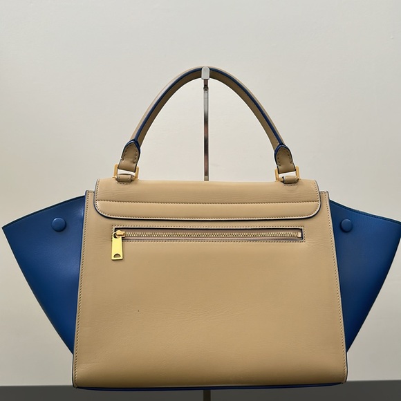 AUTHENTIC Celine Trapeze bicolor. - Picture 5 of 15
